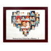 Heart Collage Acrylic Frame